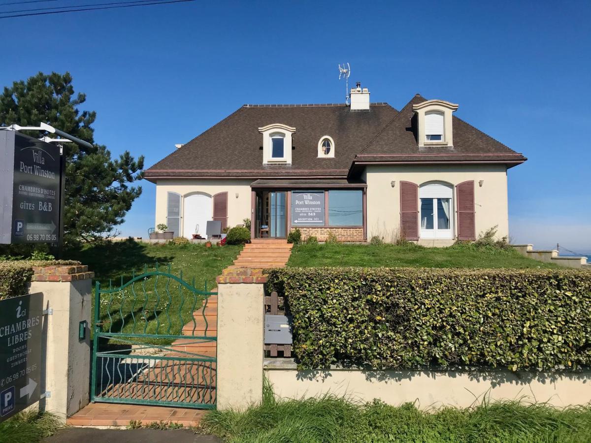 La Villa Port Winston - Face Mer B&B Saint-Côme-de-Fresné Eksteriør billede