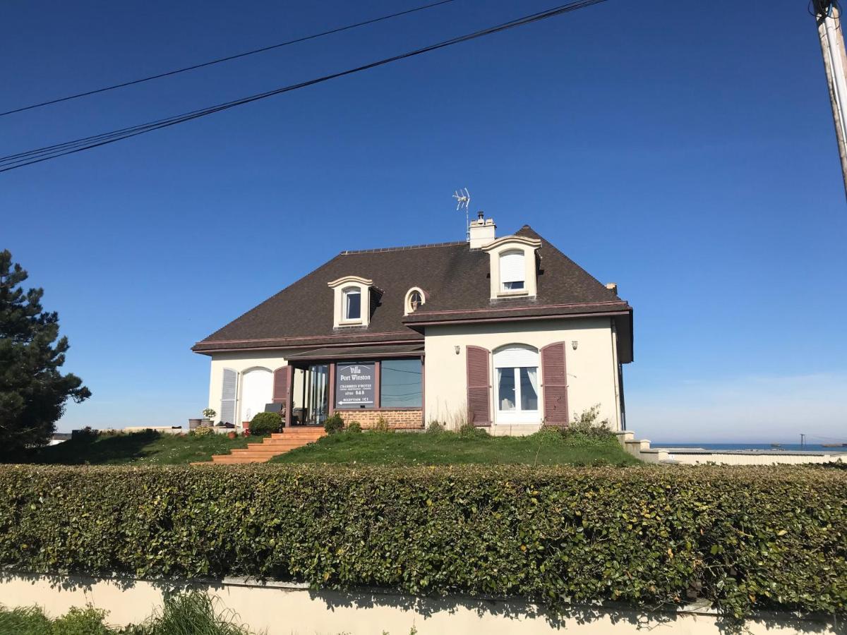 La Villa Port Winston - Face Mer B&B Saint-Côme-de-Fresné Eksteriør billede
