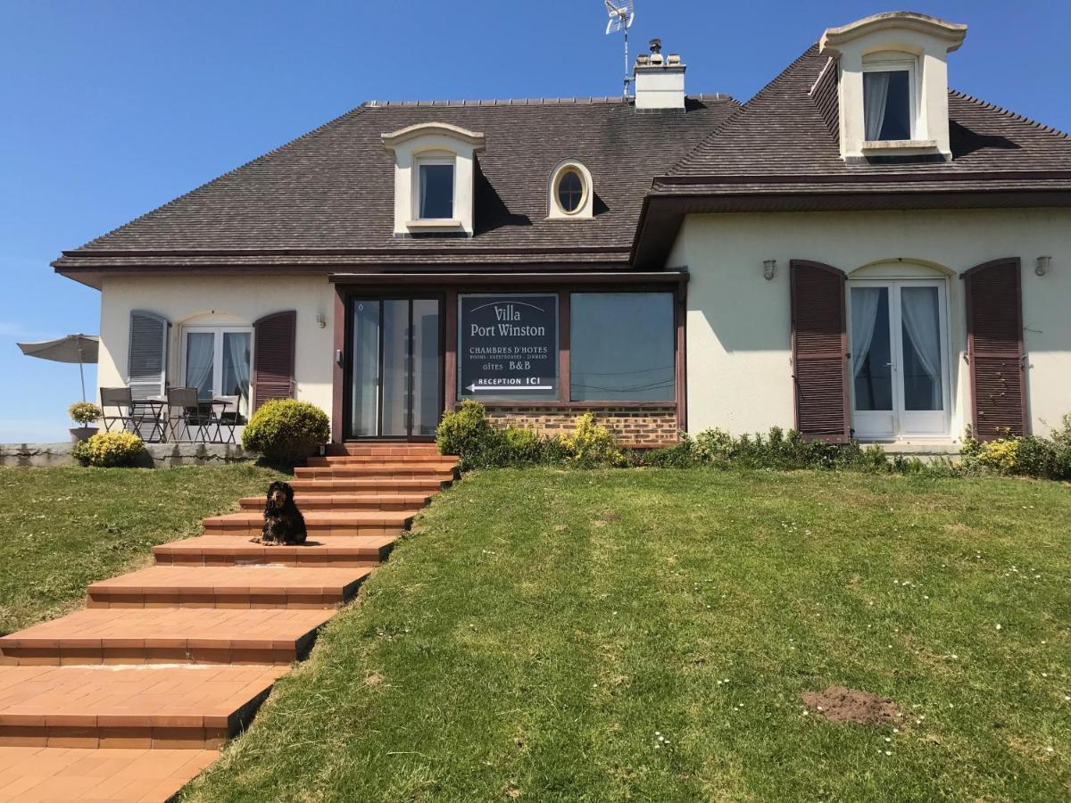 La Villa Port Winston - Face Mer B&B Saint-Côme-de-Fresné Eksteriør billede